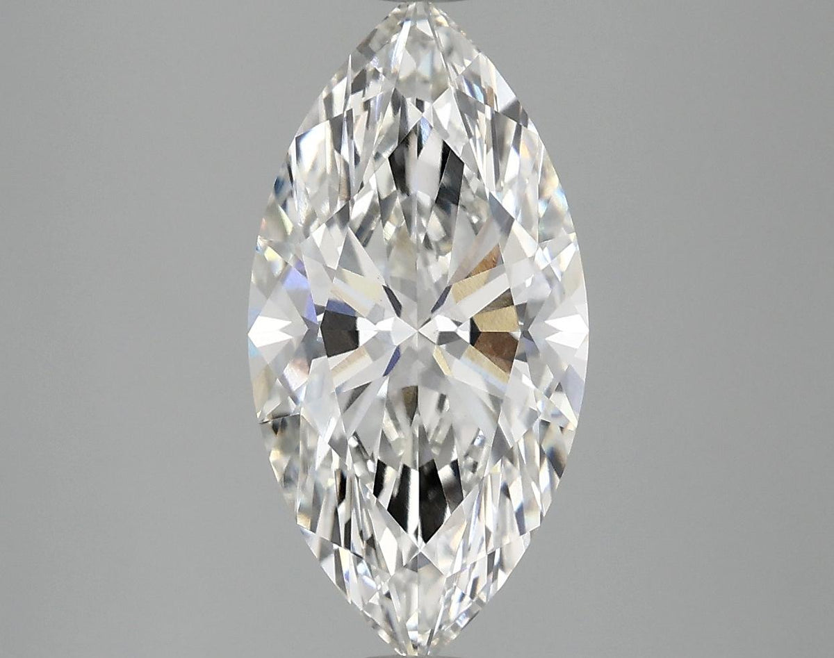 3.05 Carat Marquise Shaped Ideal Cut VS1 IGI Certified Lab Grown Diamond