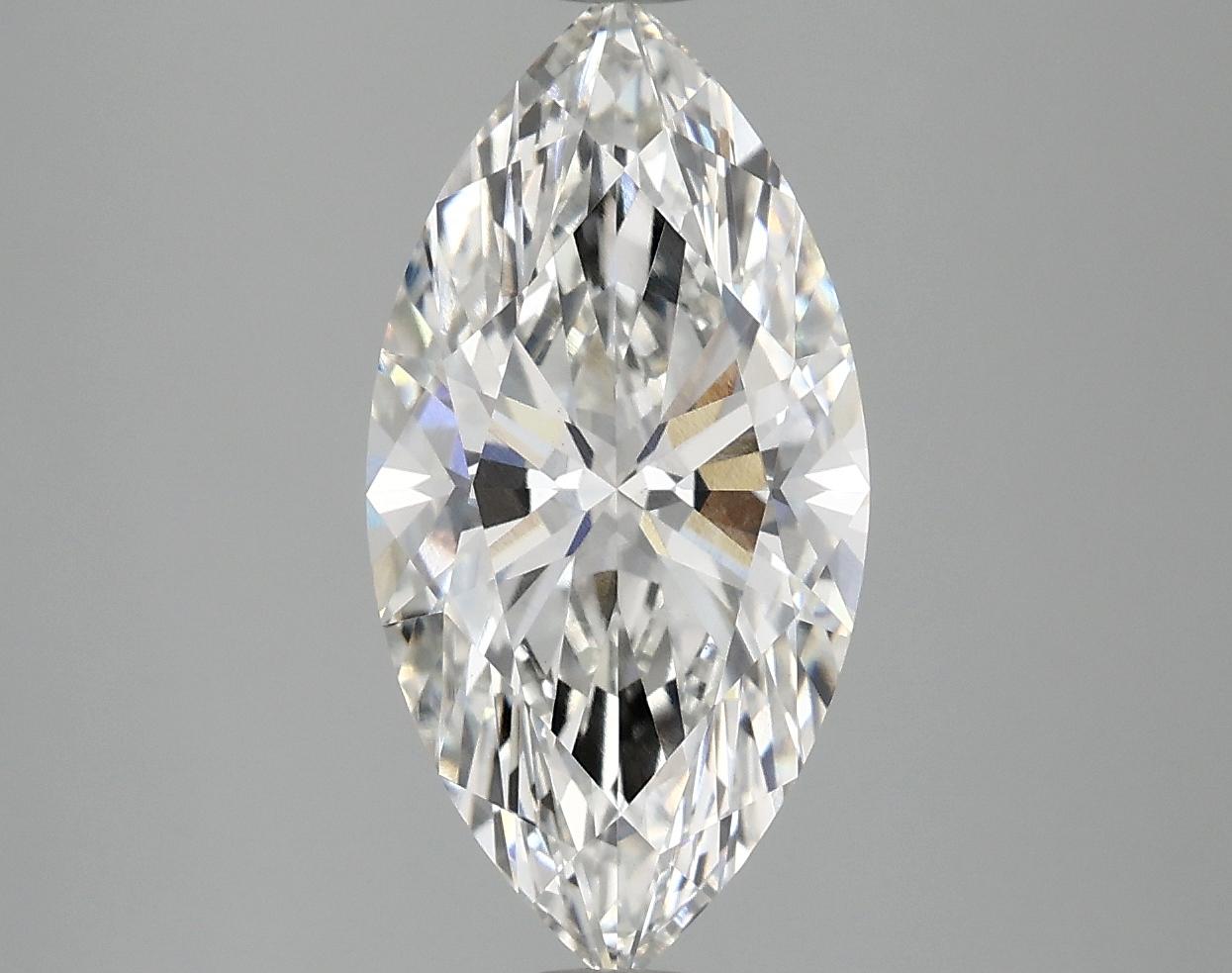 3.05 Carat Marquise Shaped Ideal Cut VS1 IGI Certified Lab Grown Diamond