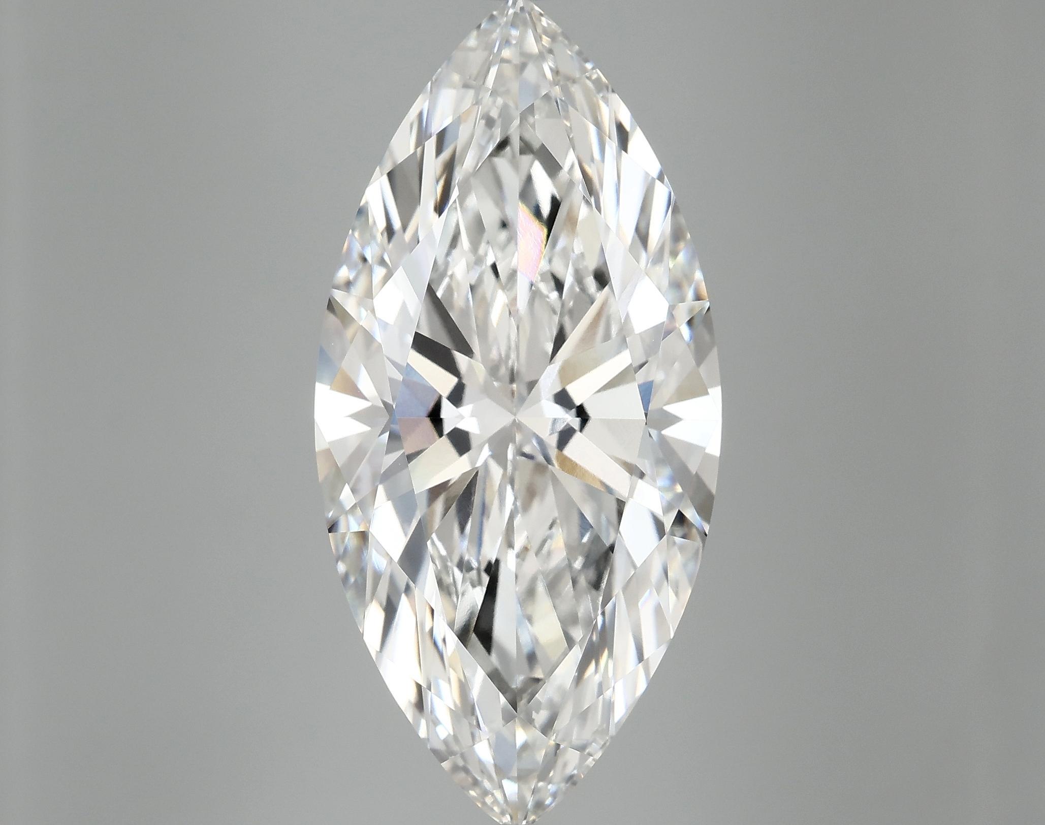 11.22 Carat Marquise Shaped Excellent Cut VVS2 IGI Certified Lab Grown Diamond