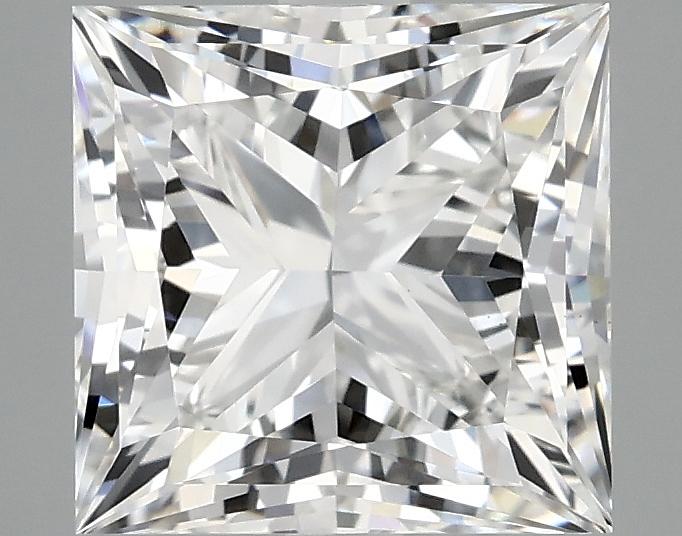 2.42 Carat Princess Shaped Ideal Cut VS1 IGI Certified Lab Grown Diamond