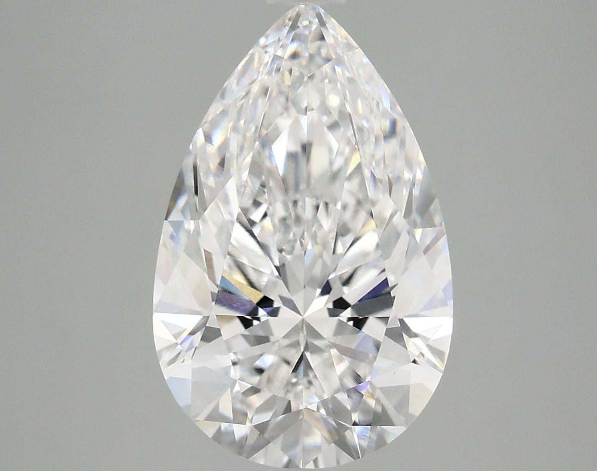 4.09 Carat Pear Shaped Ideal Cut VS1 IGI Certified Lab Grown Diamond