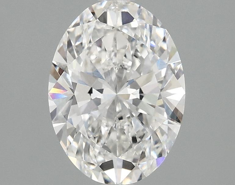1.55 Carat Oval Shaped Excellent Cut VVS2 IGI Certified Lab Grown Diamond