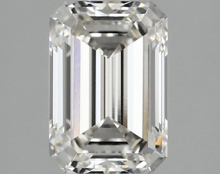 2.01 Carat Emerald Shaped Ideal Cut VVS2 IGI Certified Lab Grown Diamond