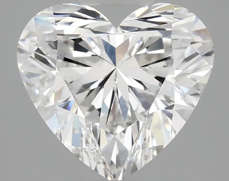 3.09 Carat Heart Shaped Ideal Cut VVS2 IGI Certified Lab Grown Diamond