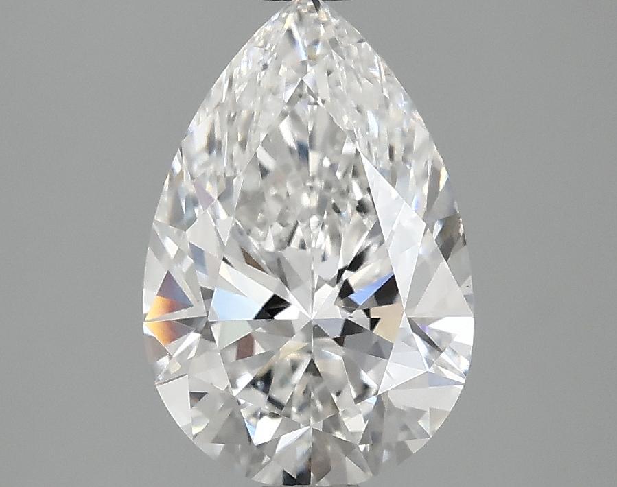 2.08 Carat Pear Shaped Excellent Cut VVS2 IGI Certified Lab Grown Diamond