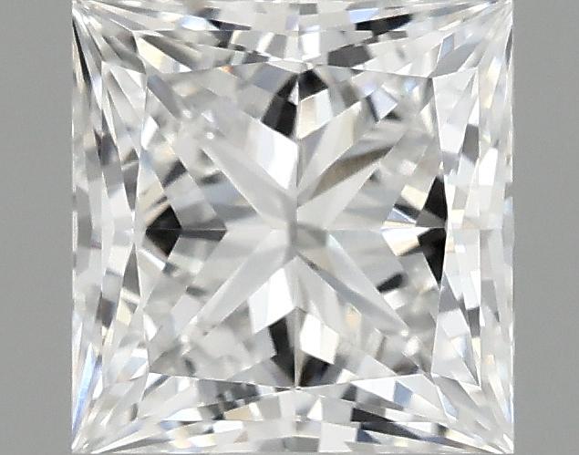 0.98 Carat Princess Shaped Ideal Cut VVS2 IGI Certified Lab Grown Diamond