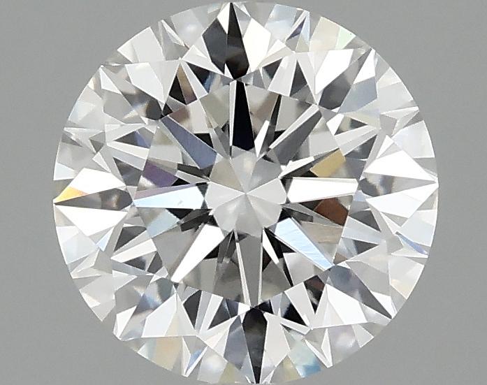 2.09 Carat Round Shaped Excellent Cut VVS2 IGI Certified Lab Grown Diamond