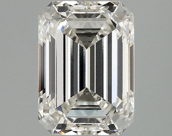 2.0 Carat Emerald Shaped Ideal Cut VVS2 IGI Certified Lab Grown Diamond