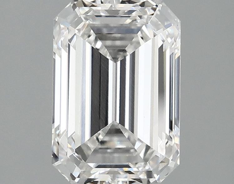 2.05 Carat Emerald Shaped Ideal Cut VS2 IGI Certified Lab Grown Diamond