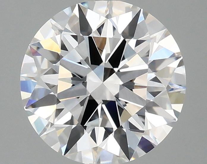 2.09 Carat Round Shaped Ideal Cut VVS2 IGI Certified Lab Grown Diamond