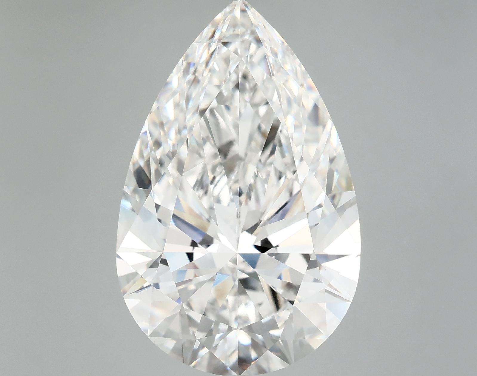 10.22 Carat Pear Shaped Ideal Cut VVS2 IGI Certified Lab Grown Diamond
