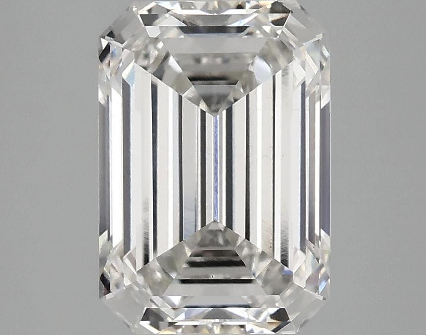 2.97 Carat Emerald Shaped Ideal Cut VS2 IGI Certified Lab Grown Diamond