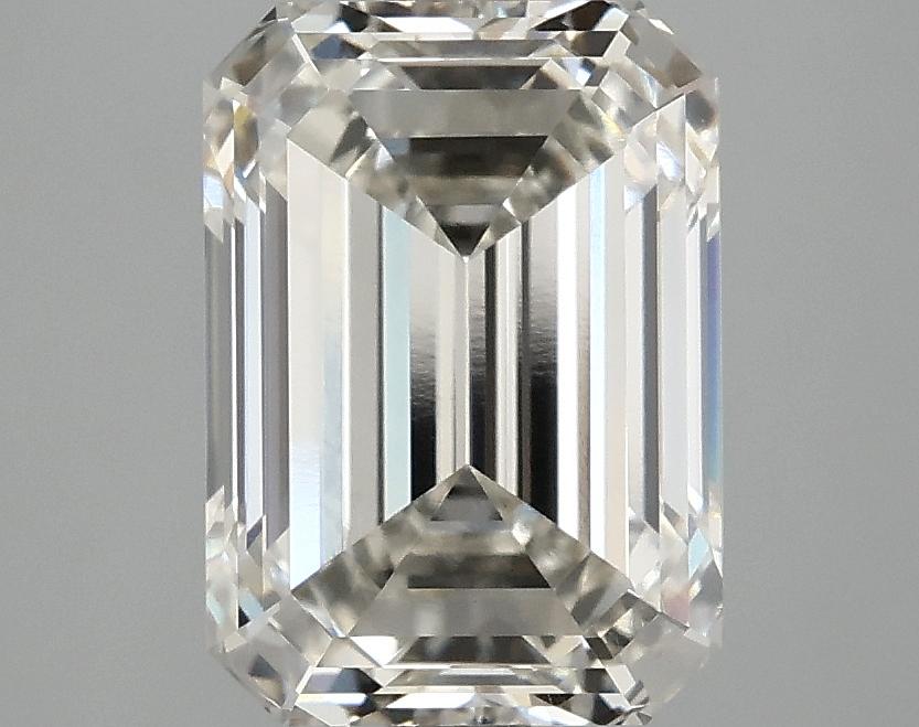 3.1 Carat Emerald Shaped Ideal Cut VVS2 IGI Certified Lab Grown Diamond