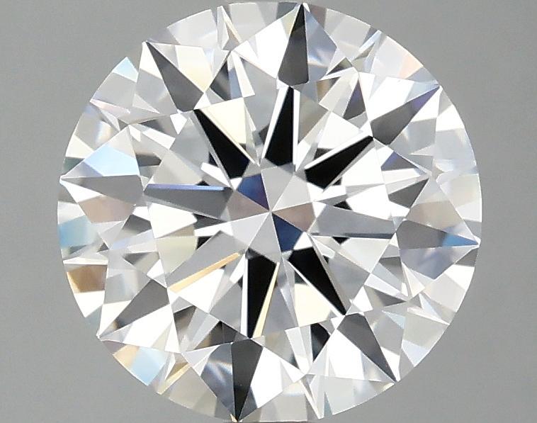 2.57 Carat Round Shaped Ideal Cut VVS2 IGI Certified Lab Grown Diamond