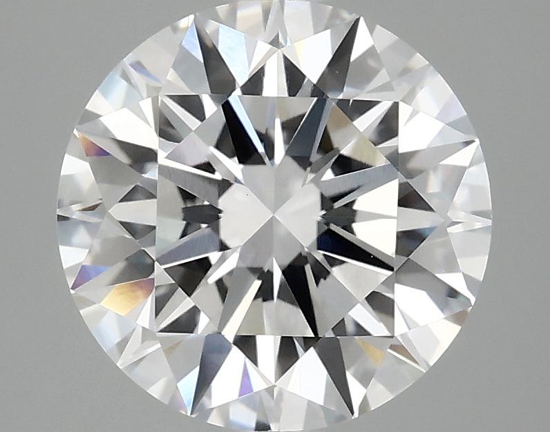 3.08 Carat Round Shaped Ideal Cut VVS2 IGI Certified Lab Grown Diamond