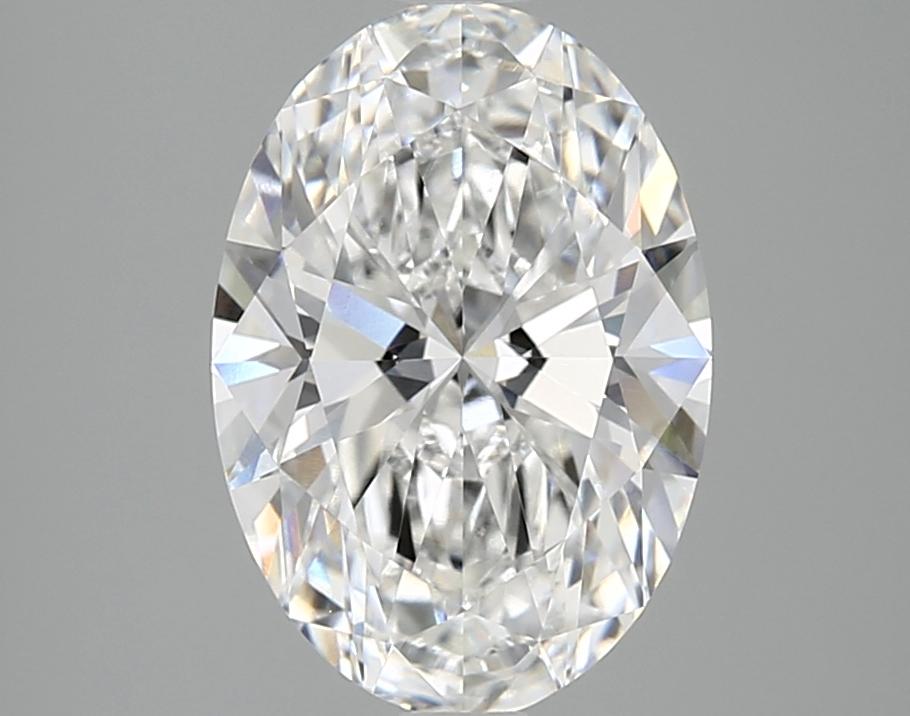 3.06 Carat Oval Shaped Ideal Cut VVS2 IGI Certified Lab Grown Diamond
