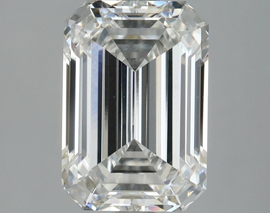 3.08 Carat Emerald Shaped Ideal Cut VS1 IGI Certified Lab Grown Diamond