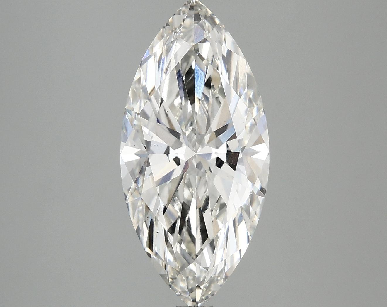 2.98 Carat Marquise Shaped Excellent Cut VS2 IGI Certified Lab Grown Diamond