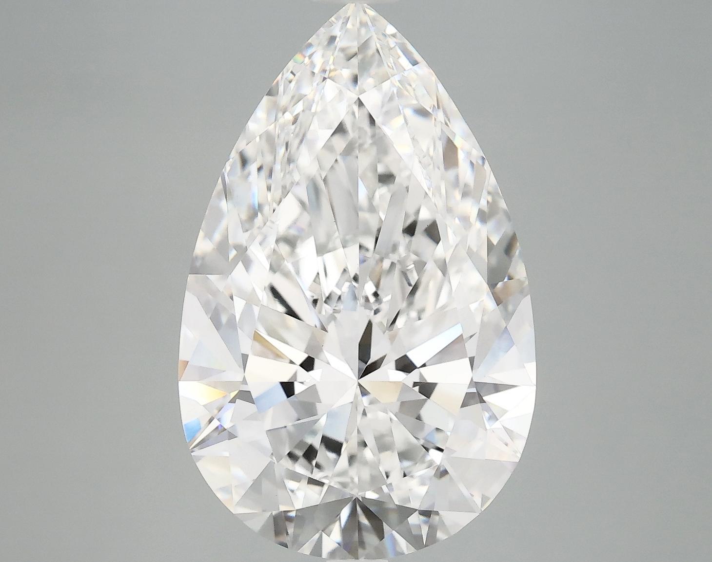 7.0 Carat Pear Shaped Ideal Cut VVS2 IGI Certified Lab Grown Diamond