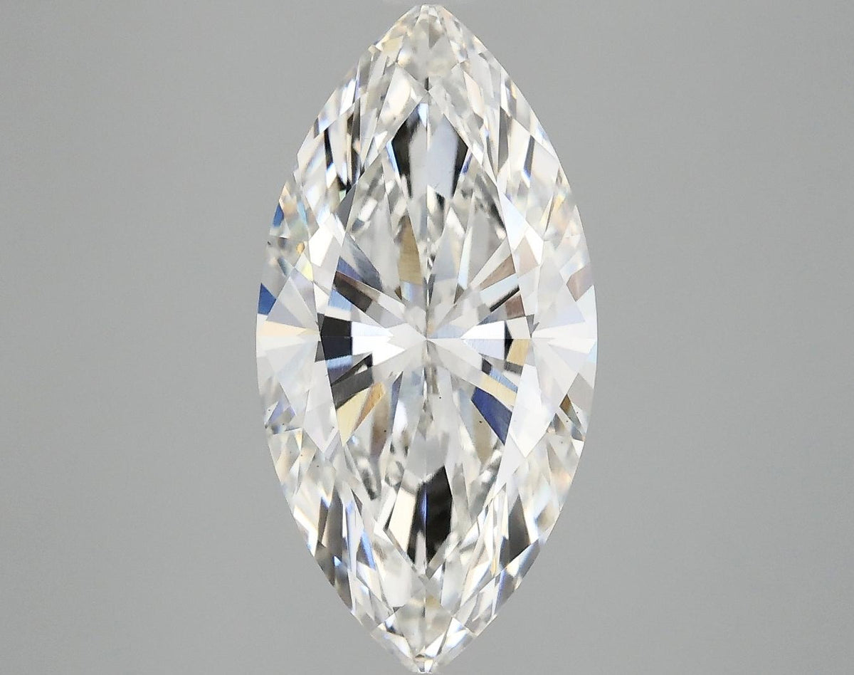 3.52 Carat Marquise Shaped Ideal Cut VS2 IGI Certified Lab Grown Diamond