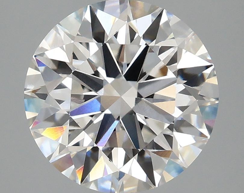 3.07 Carat Round Shaped Ideal Cut VVS2 IGI Certified Lab Grown Diamond
