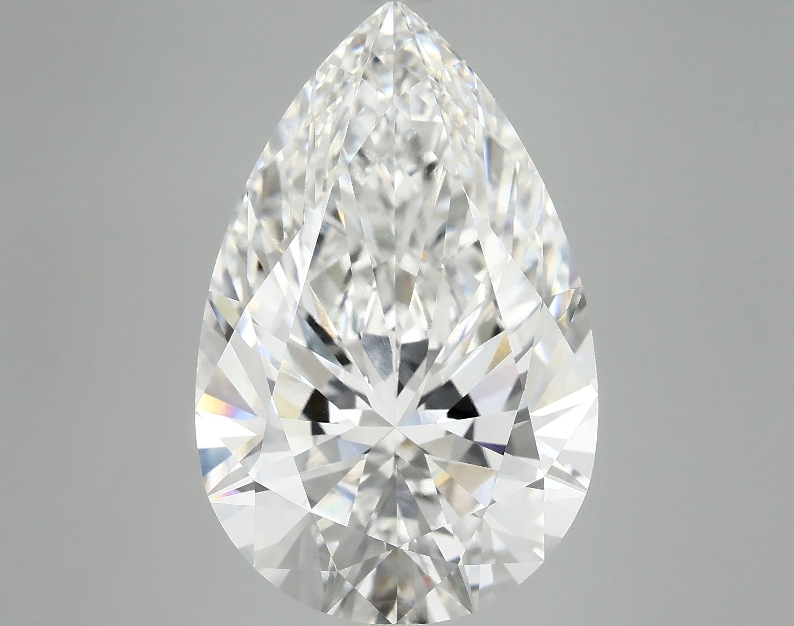 10.18 Carat Pear Shaped Ideal Cut VVS2 IGI Certified Lab Grown Diamond