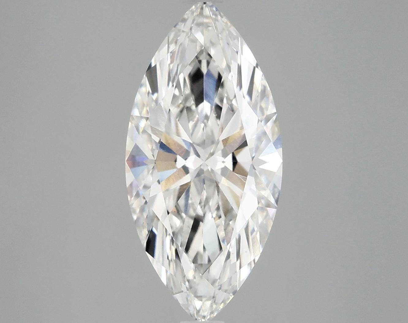 3.03 Carat Marquise Shaped Excellent Cut VS1 IGI Certified Lab Grown Diamond