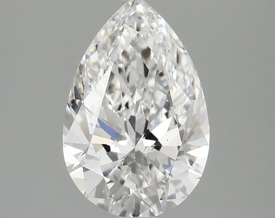 2.02 Carat Pear Shaped Excellent Cut VS1 IGI Certified Lab Grown Diamond