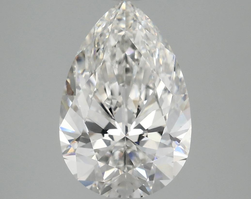3.08 Carat Pear Shaped Excellent Cut VS1 IGI Certified Lab Grown Diamond