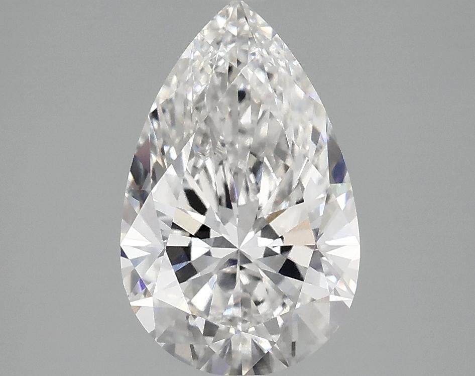 2.06 Carat Pear Shaped Ideal Cut VVS2 IGI Certified Lab Grown Diamond