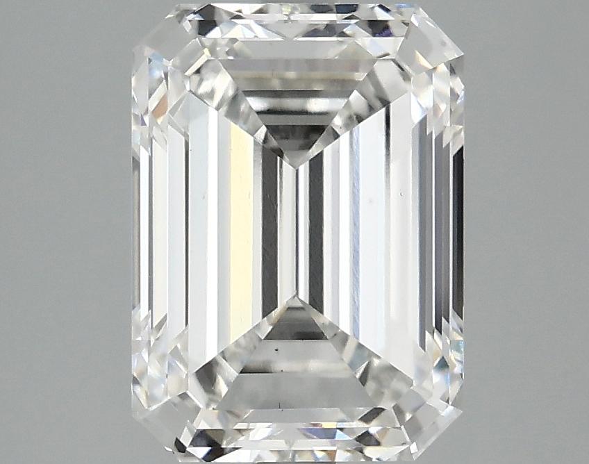 3.09 Carat Emerald Shaped Excellent Cut VS1 IGI Certified Lab Grown Diamond