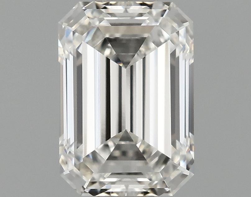 0.98 Carat Emerald Shaped Ideal Cut VVS2 IGI Certified Lab Grown Diamond