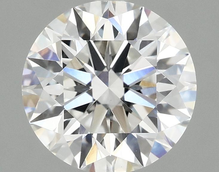 2.03 Carat Round Shaped Ideal Cut VVS2 IGI Certified Lab Grown Diamond