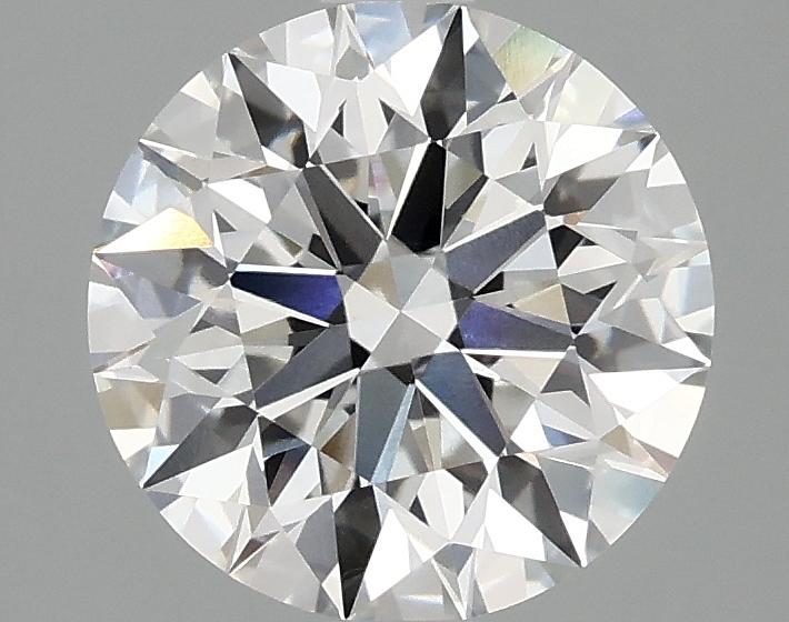 2.09 Carat Round Shaped Ideal Cut VVS2 IGI Certified Lab Grown Diamond