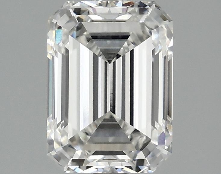 2.04 Carat Emerald Shaped Excellent Cut VVS2 IGI Certified Lab Grown Diamond