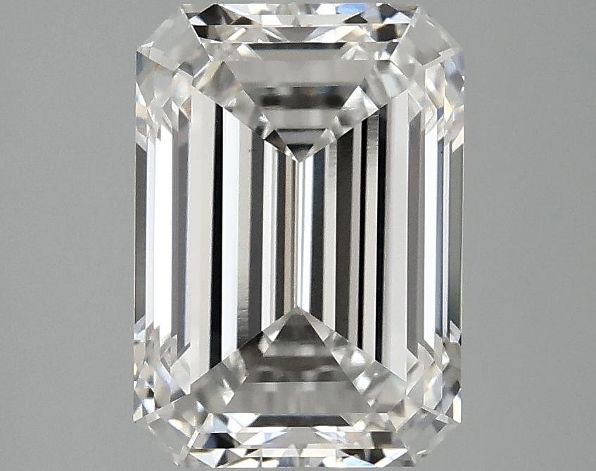 3.09 Carat Emerald Shaped Ideal Cut VS1 IGI Certified Lab Grown Diamond