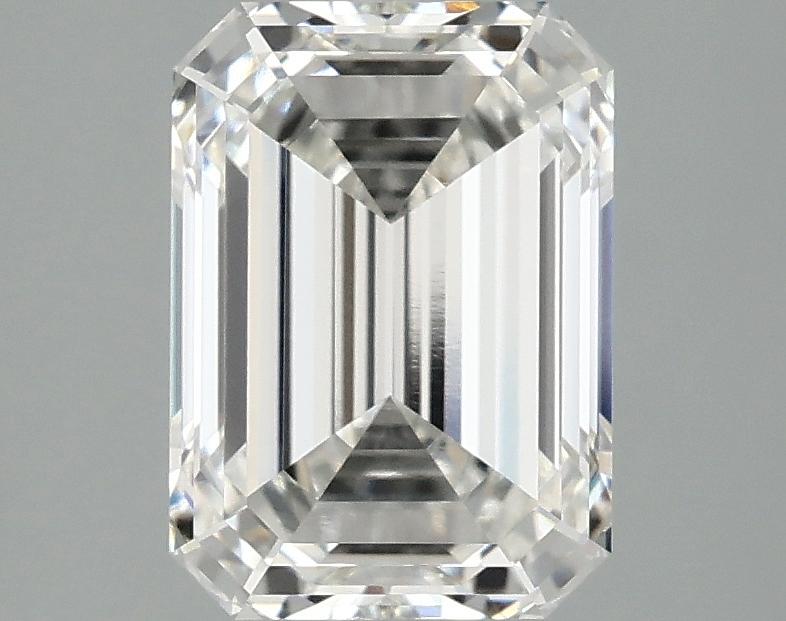 2.58 Carat Emerald Shaped Excellent Cut VVS2 IGI Certified Lab Grown Diamond