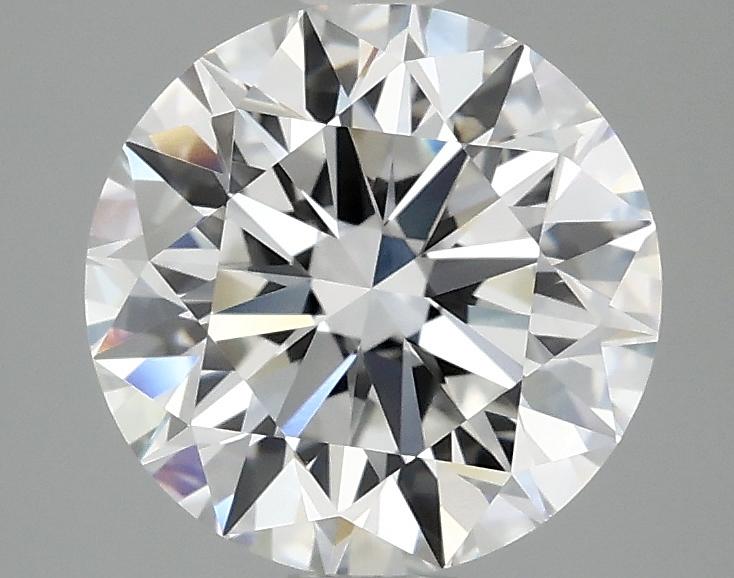 2.5 Carat Round Shaped Excellent Cut VVS2 IGI Certified Lab Grown Diamond