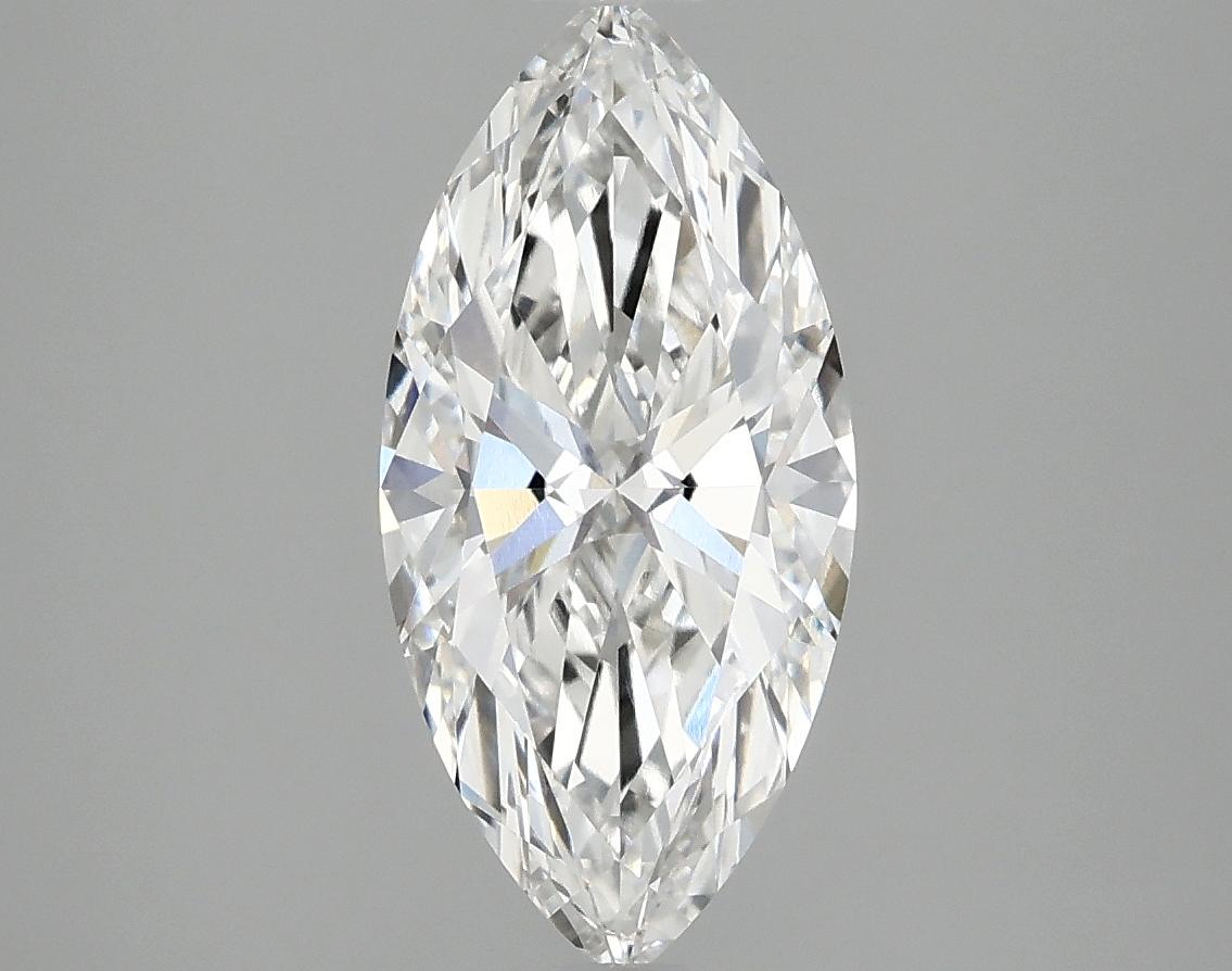 2.01 Carat Marquise Shaped Excellent Cut VVS2 IGI Certified Lab Grown Diamond