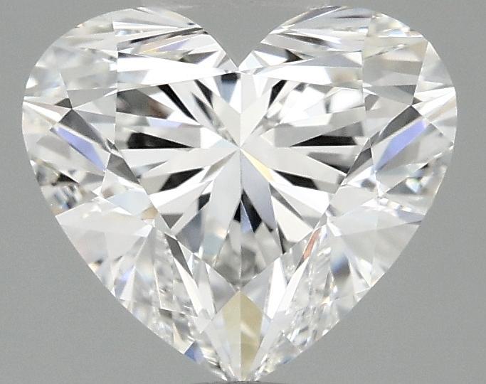 2.09 Carat Heart Shaped Ideal Cut VVS2 IGI Certified Lab Grown Diamond