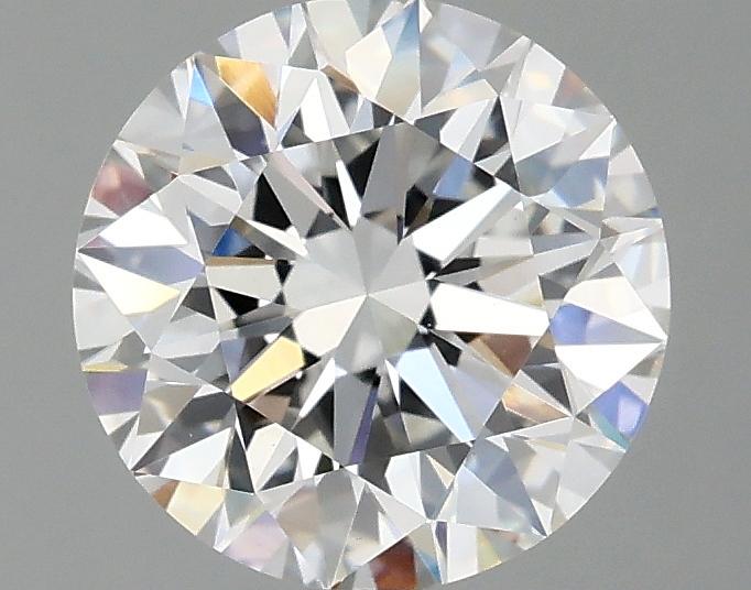 2.08 Carat Round Shaped Excellent Cut VVS2 IGI Certified Lab Grown Diamond