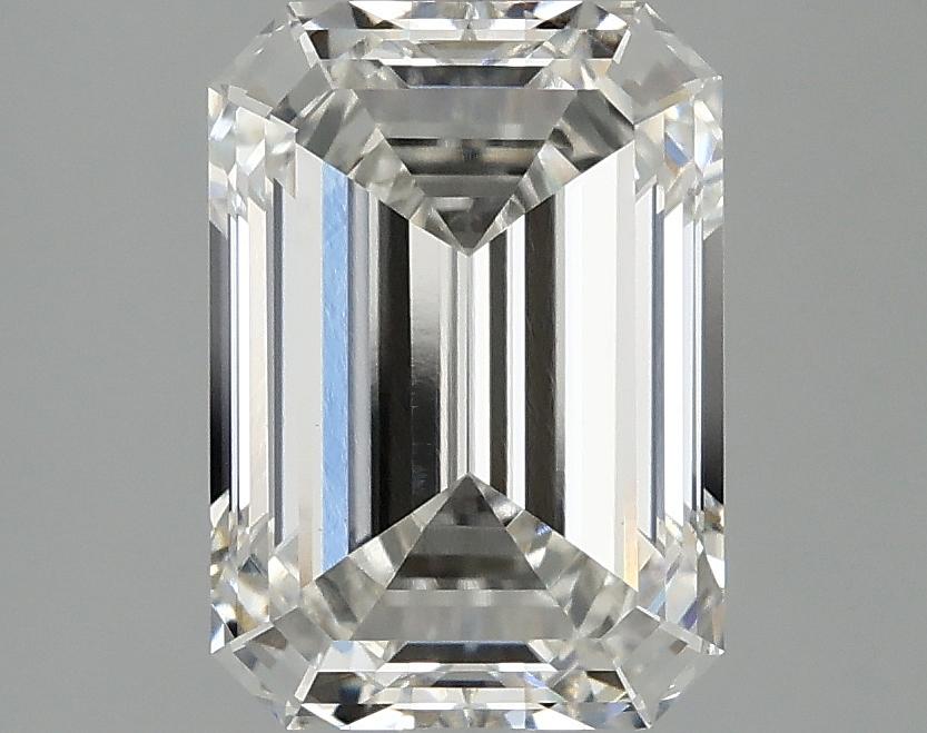 3.1 Carat Emerald Shaped Ideal Cut VVS2 IGI Certified Lab Grown Diamond