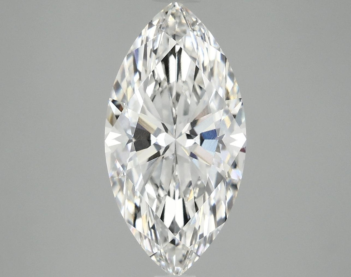 3.08 Carat Marquise Shaped Ideal Cut VVS2 IGI Certified Lab Grown Diamond