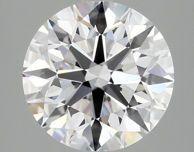 3.09 Carat Round Shaped Excellent Cut VVS2 IGI Certified Lab Grown Diamond