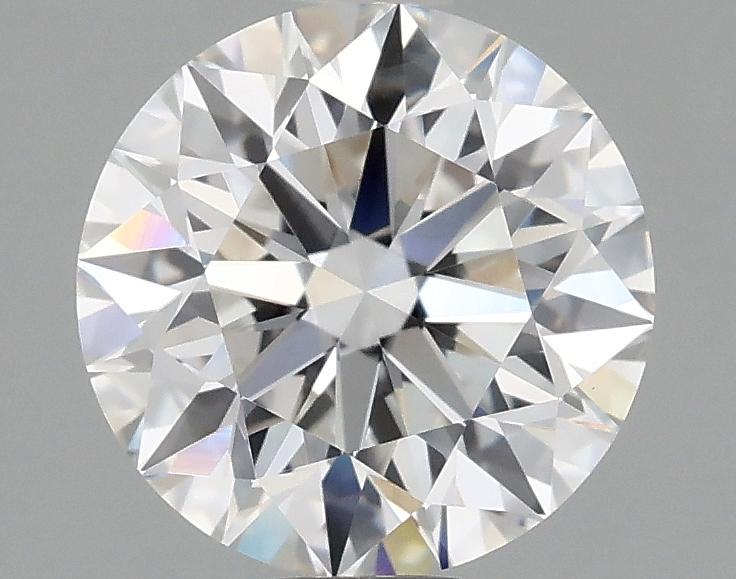 1.57 Carat Round Shaped Excellent Cut VVS2 IGI Certified Lab Grown Diamond