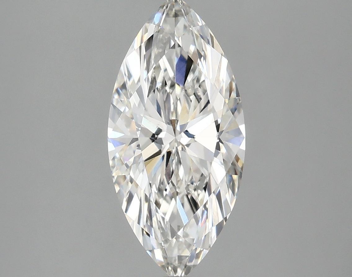 2.06 Carat Marquise Shaped Excellent Cut VVS2 IGI Certified Lab Grown Diamond