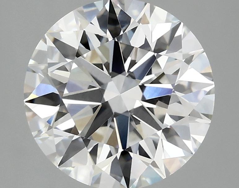 3.04 Carat Round Shaped Ideal Cut VVS2 IGI Certified Lab Grown Diamond