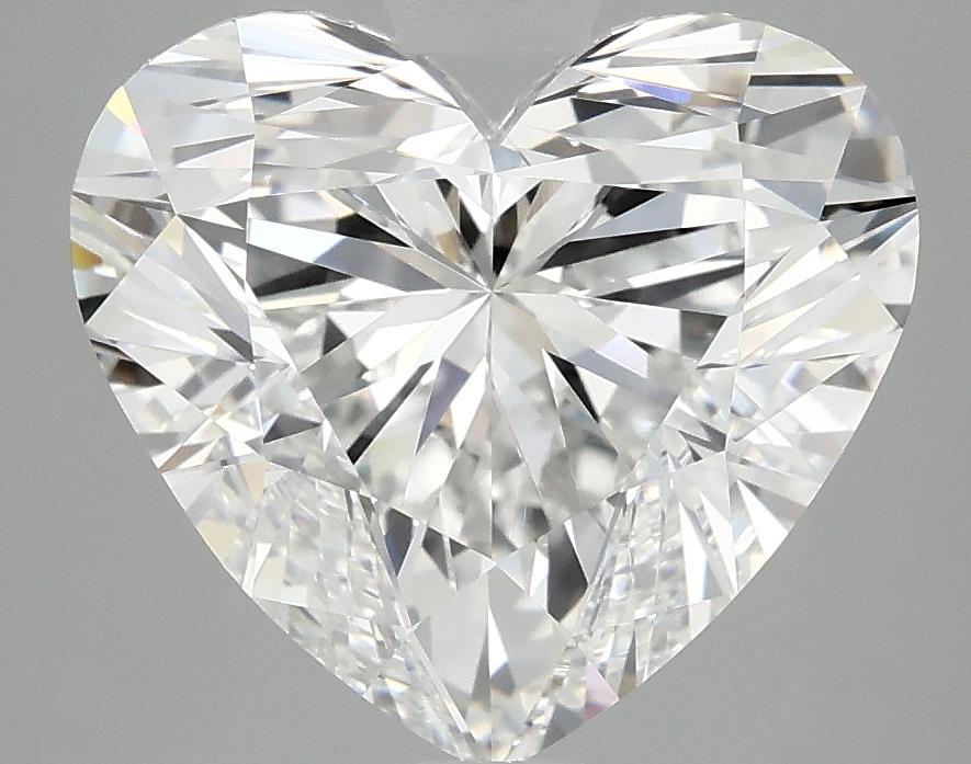 4.87 Carat Heart Shaped Ideal Cut VVS2 IGI Certified Lab Grown Diamond