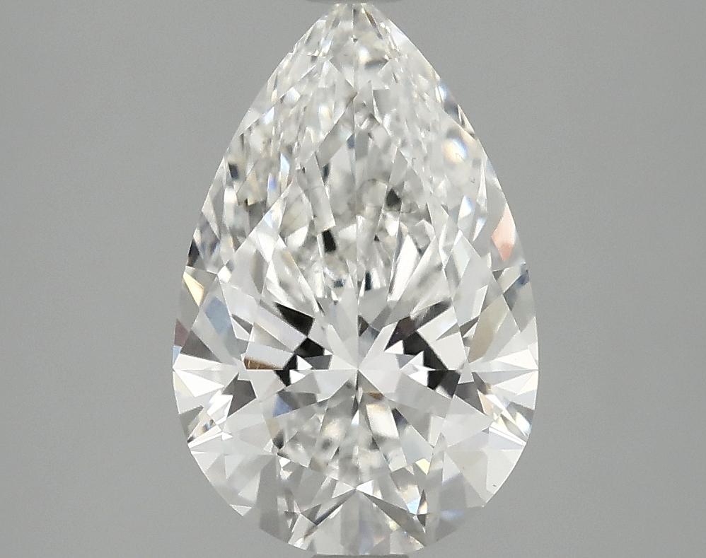 2.55 Carat Pear Shaped Ideal Cut VS2 IGI Certified Lab Grown Diamond