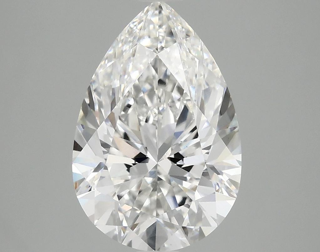 3.09 Carat Pear Shaped Excellent Cut VS1 IGI Certified Lab Grown Diamond